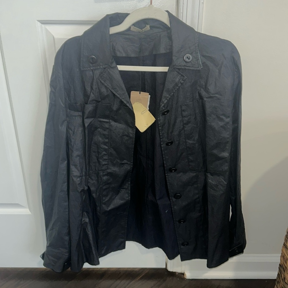 Bottega veneta cropped trench with tags